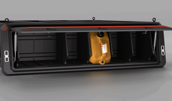 Canopy Cap Storage Box & Can #04 Diesel Can - BASR DESIGN - Image 3