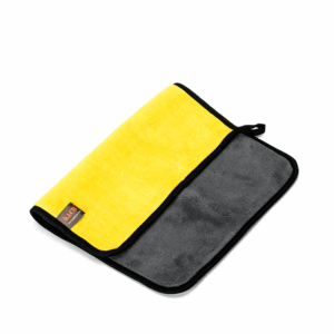 KLCB Wax Towel Yellow 30x40cm dual sided microfiber towel