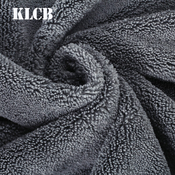 Towel-Grey with red border - Image 2