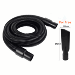 5m vacuum hose set with flat nozzle