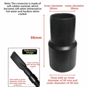 rubber vacuum hose connector 40mm