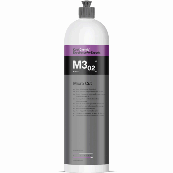 Koch-Chemie Micro Cut M3.02 — Silicone-Free Micro Polishing Compound 1L