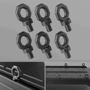 BASR Pickup Canopy Metal Ring 304 stainless steel tie down ring