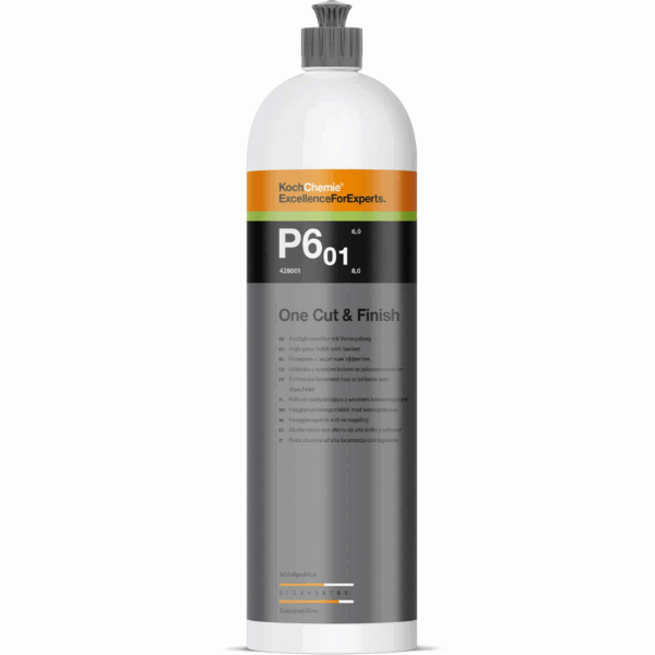 Koch-Chemie One Cut & Finish P6.01 — High-Gloss Fine Polish with Sealant 1L