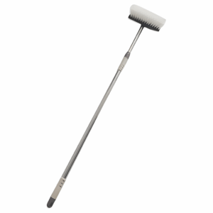 Telescopic car wash brush with adjustable long handle