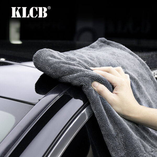 Double-sided Long Fibre Towel-Grey - Image 2