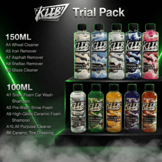 car detailing trial pack klcb sample kit